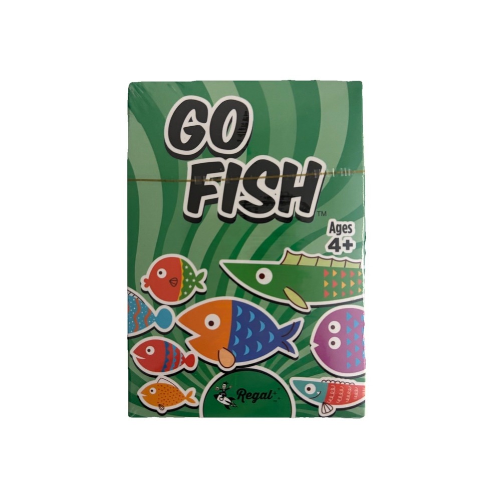 Regal Games Go Fish Card Game NEW & SEALED! Ages 4+ Kids Camping Party Game Fun